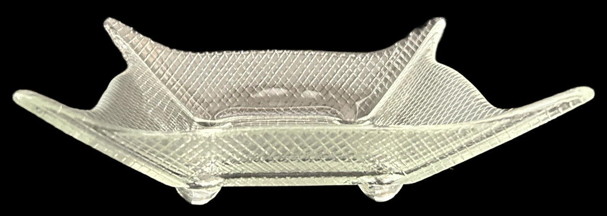 260729-12B Glass Art Glass Trinket Dish