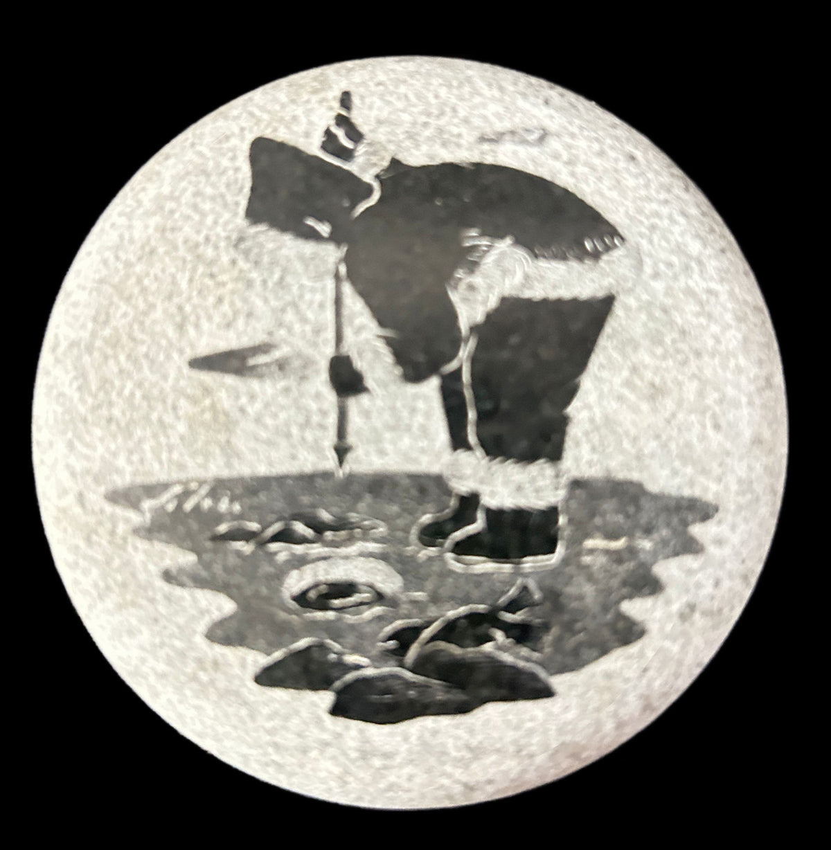 260729-13 Inuit Soapstone Trinket Box