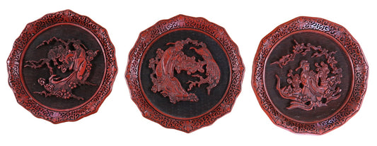 250423-2 Vintage Ltd Ed Cinnabe Art Plates