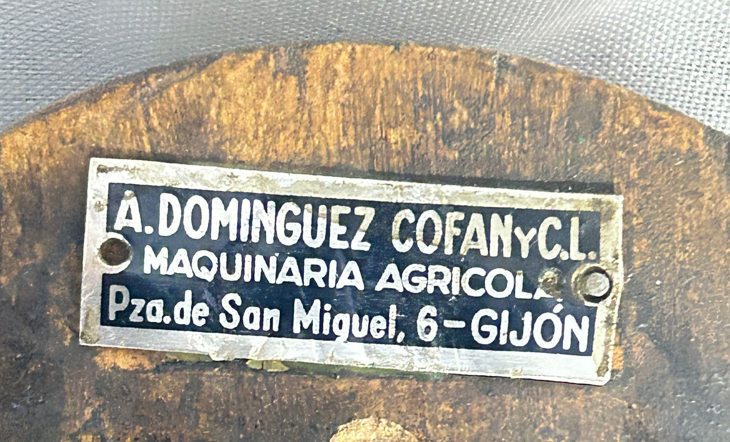 260107-6 Vintage Estate Cofan Wall Mounted Bottle Opener