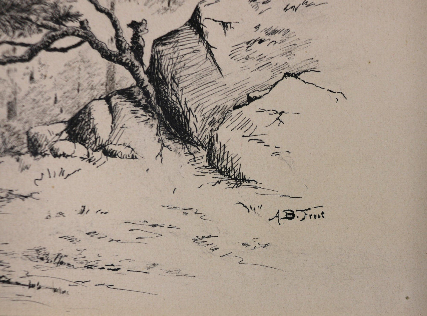 ORIGINAL Pen & Ink Artwork By A. B. Frost