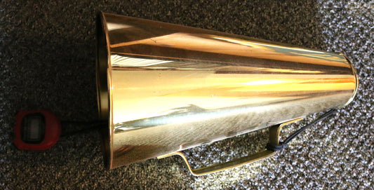 250529-11 Coxwain's Brass Megaphone With Stopwatch