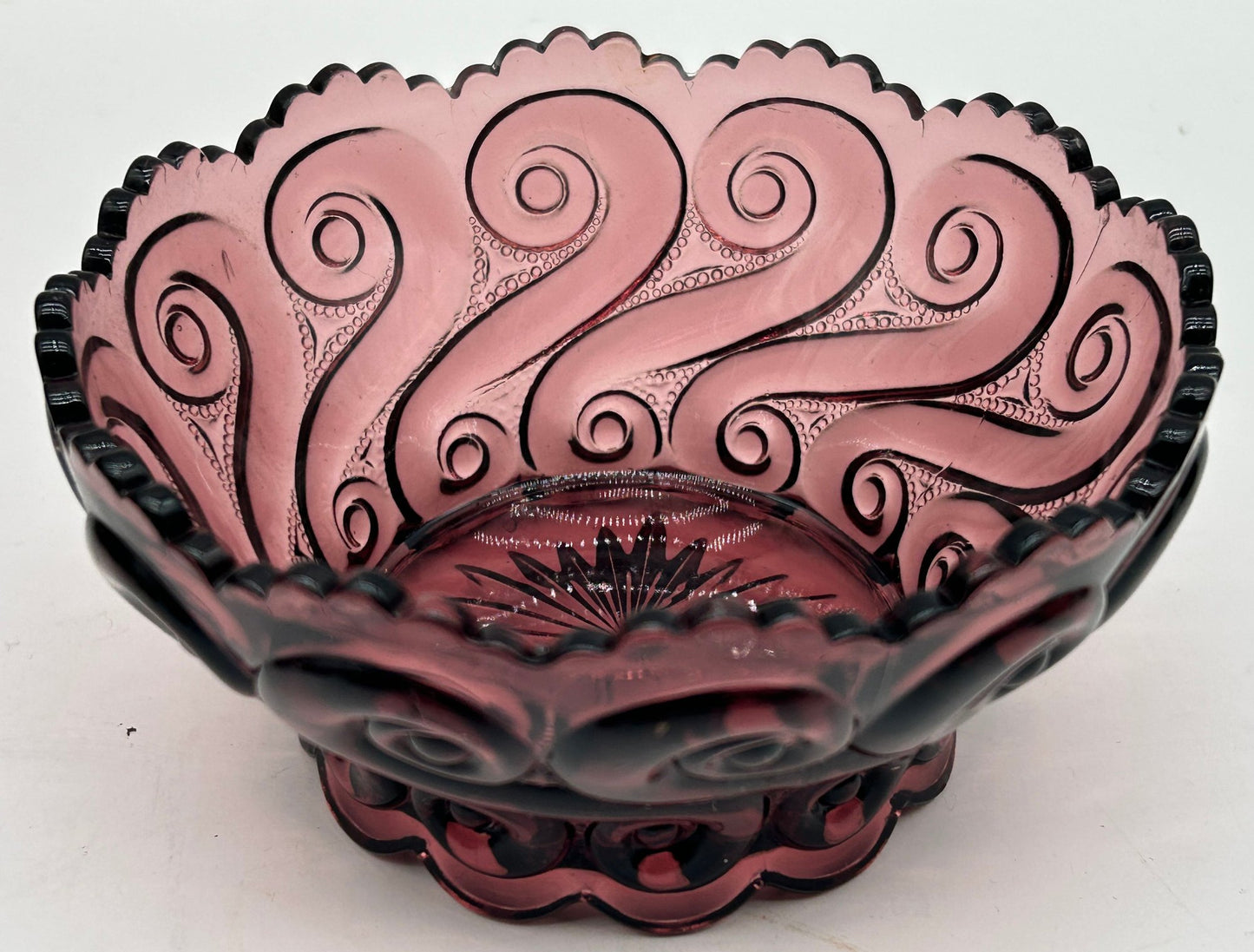 250423-13 7 Pcs Berry Bowl Set EAPG Amethyst