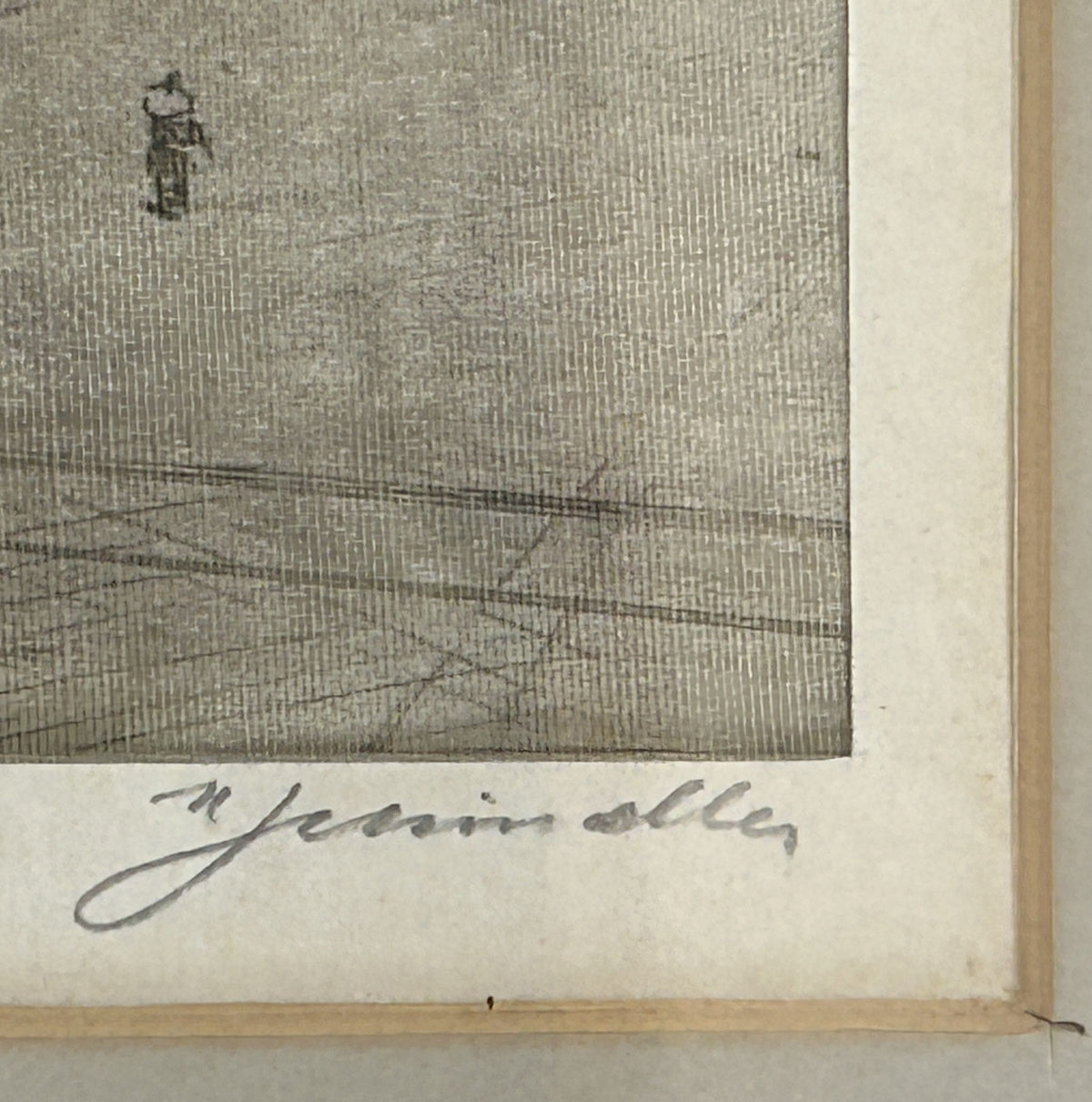 260819-4 Framed 3-Aquatine Etchings