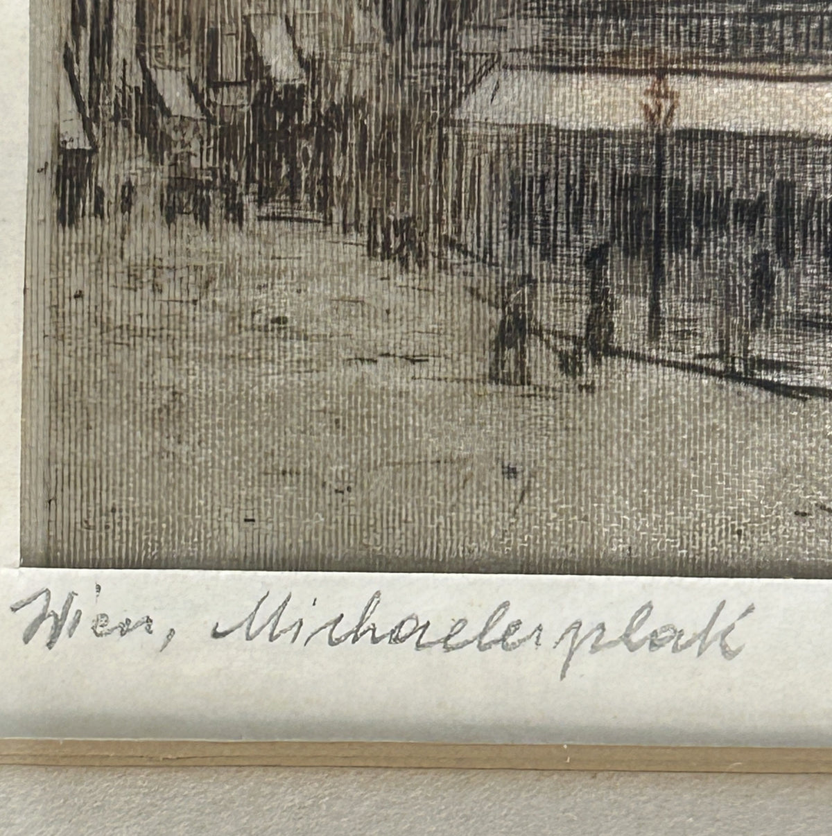 260819-5 Framed 4-Aquatine Etchings