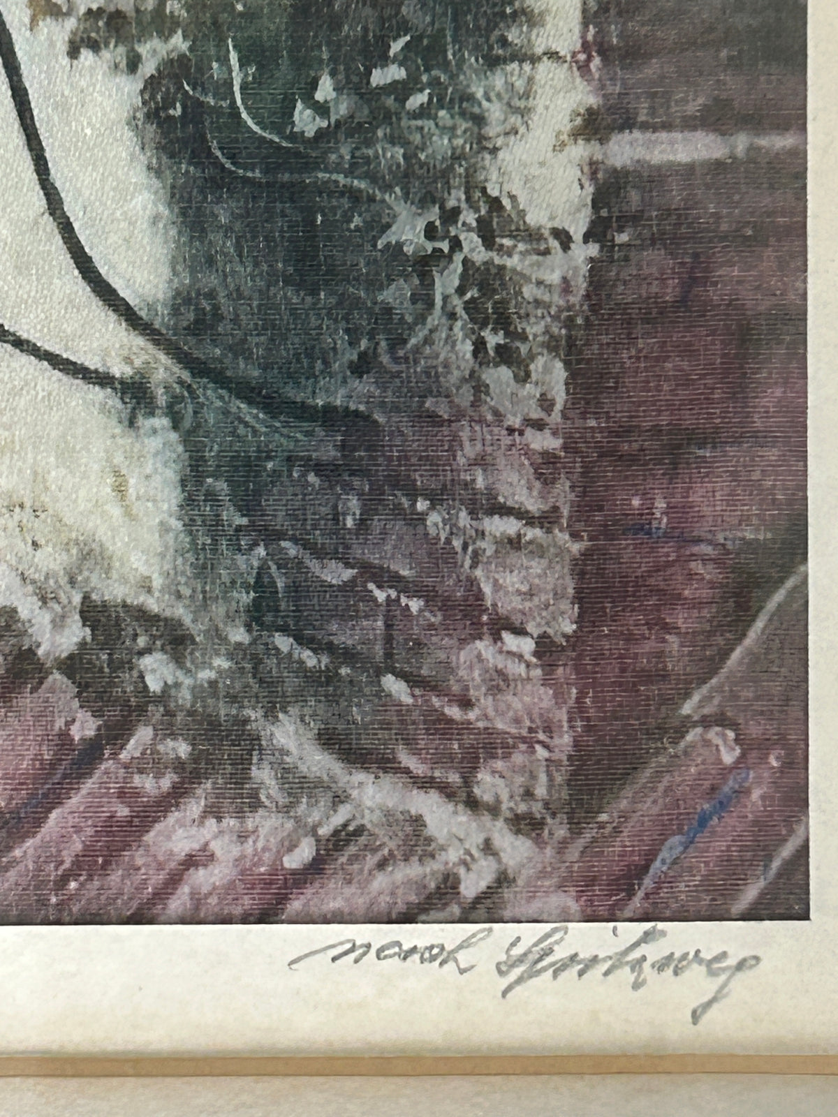 260819-6 Framed 4-Aquatine Etchings