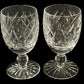 PAIR Waterford Donegal Claret Stemmed Goblets