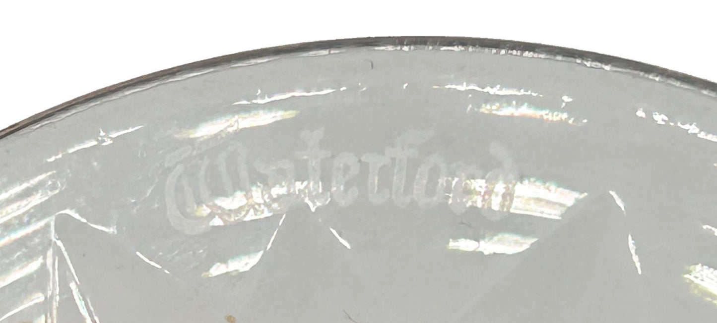 PAIR Waterford Donegal Claret Stemmed Goblets