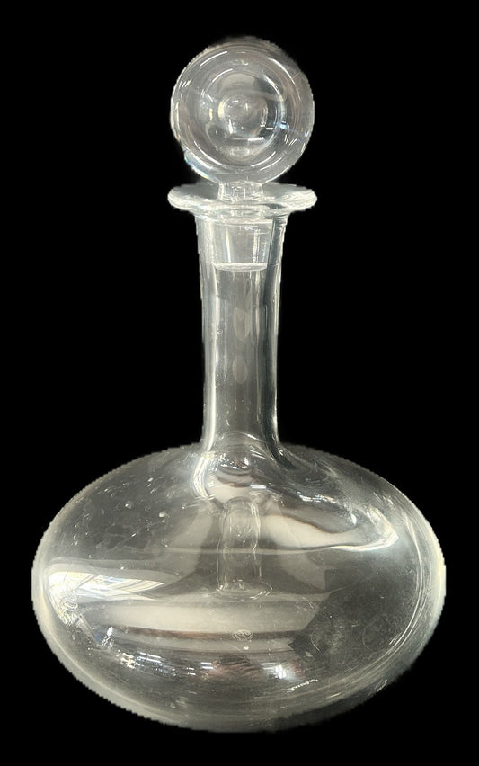 Vintage Baccarat Oenologie Young Wind Decanter with Stopper