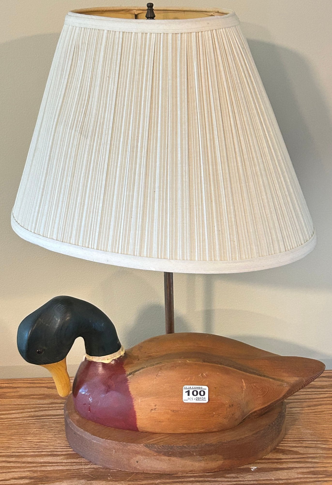 251016-1 Decoy Mallard Table Lamp
