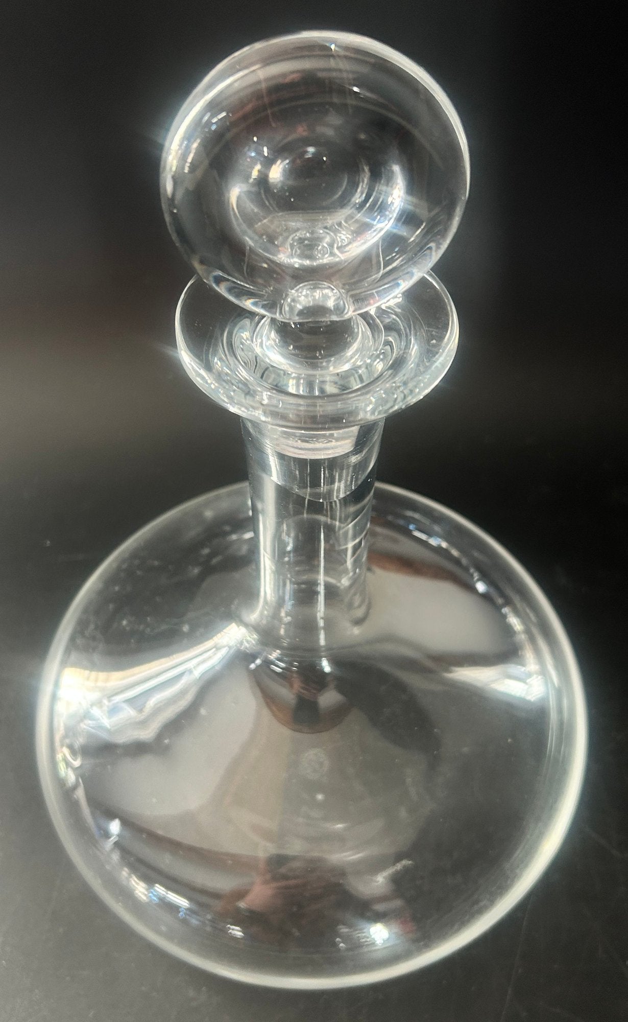 Vintage Baccarat Oenologie Young Wind Decanter with Stopper